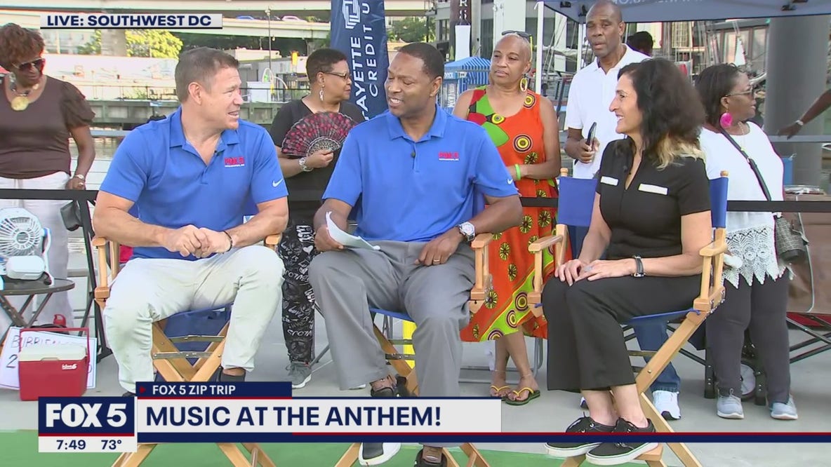 FOX 5 Zip Trip The Wharf: Music at The Anthem!
